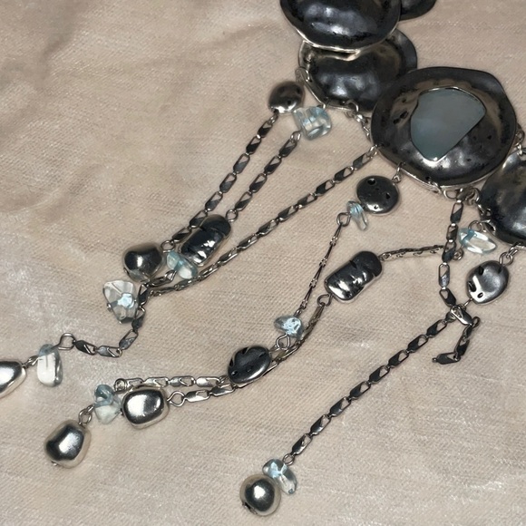 Free People Speak Up Statement Necklace NWT - Picture 7 of 7